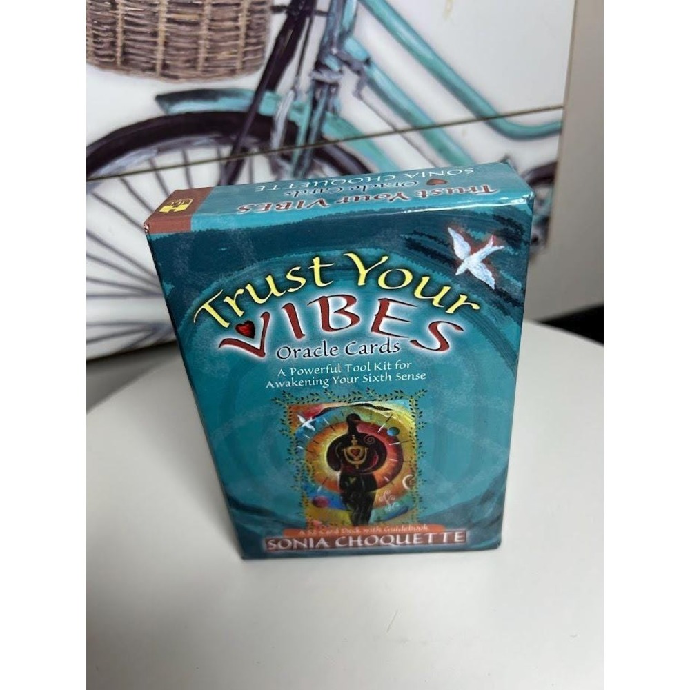 Trust Your Vibes Oracle Cards Set Sonia Choquette Complete with Guide Book
